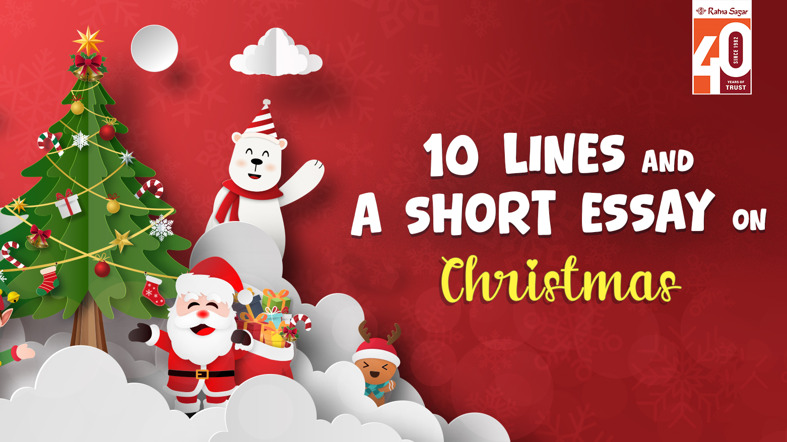 10 Lines and A Short Essay on Christmas